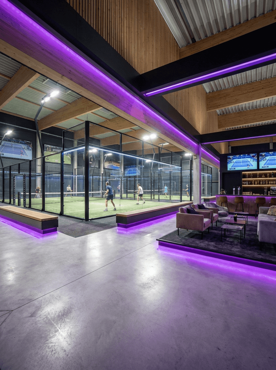 PadelPeak facilities